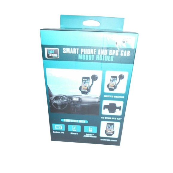 Total Vision NIB Smart Phone & GPS Car Mount Holder NEW - Picture 3 of 3